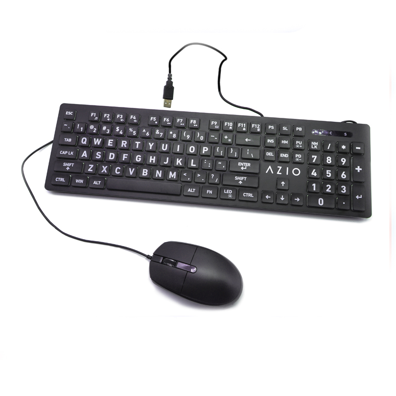 Set tastiera e mouse cablati E-Sport da gioco